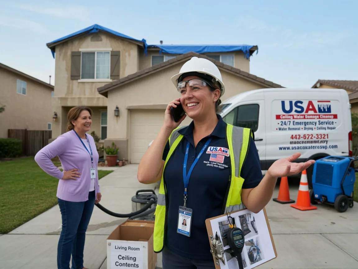 Ceiling Water Damage Restoration Farmersville, CA FAQs