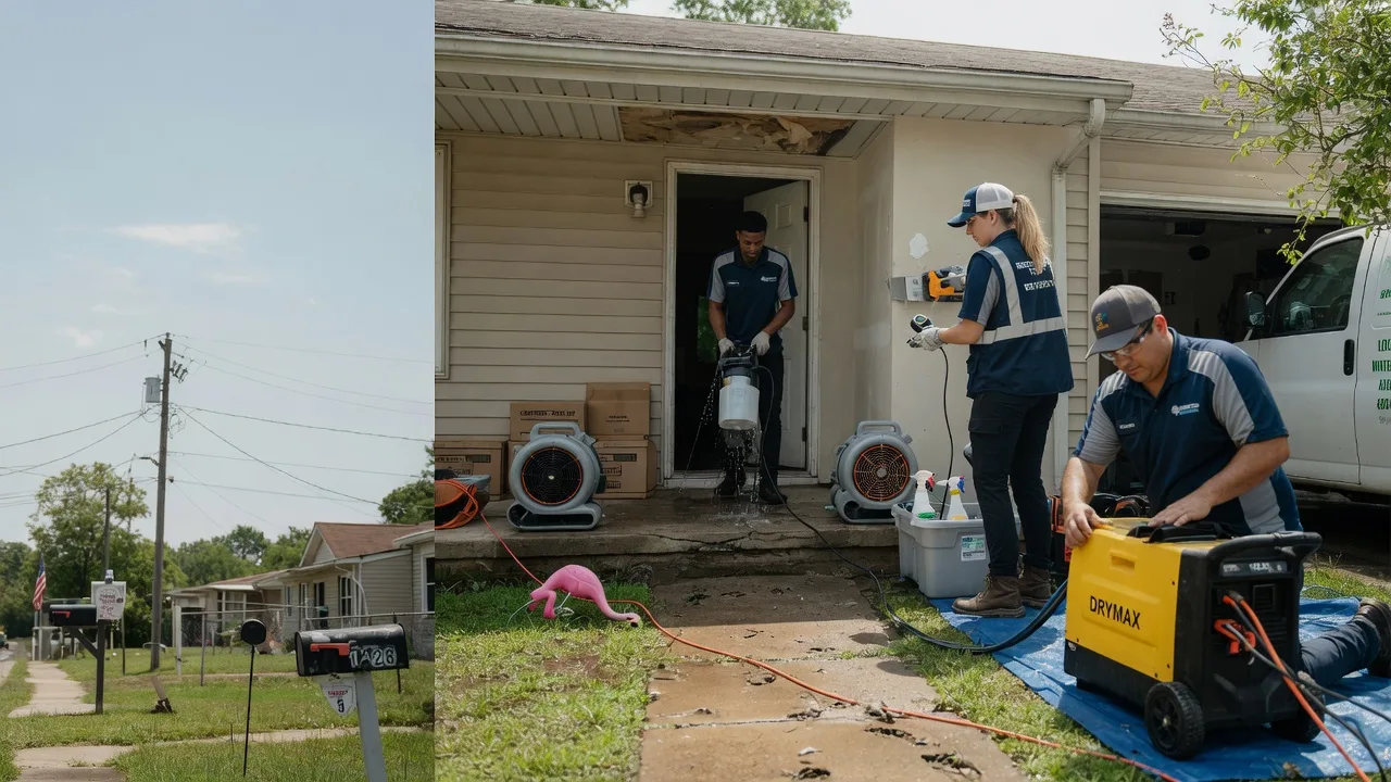 Storm Damage Water Removal in Farmersville, CA near me